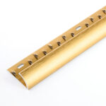 Brushed Gold Single Edge