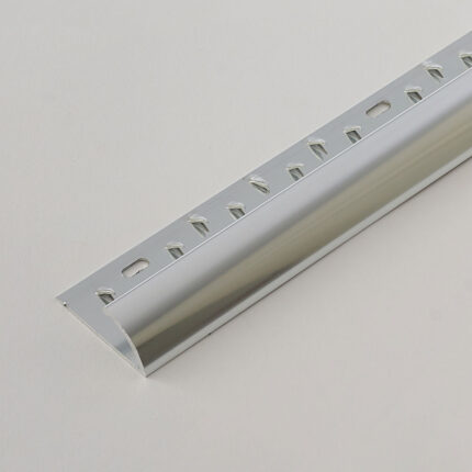 Polished Silver Single Edge